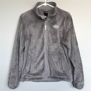 The North Face Women's Gray Osito Fleece Jacket Size M